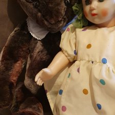 Кукла СССР Светлана фабрики мягкой игрушки № 1