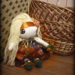 Маленькая садовница. Кукла в стиле japan bunka doll