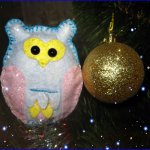 Новогодние игрушки своими руками