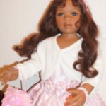 MARI - юная Леди  из высшего общества, фарфоровая кукла от Pamela Erff