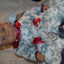 грустный кукло-ребенок лиззи