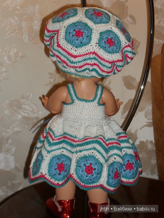 Учусь вязать крючком — Одежда и обувь для кукол своими руками: фото (фото 2)