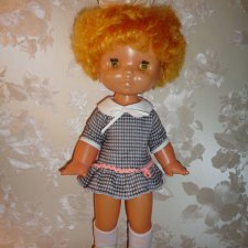 Днепропетровская кукла Антошка ( ДЗИ)-рыжик в образе девочке
