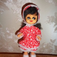 Куколка ГДР, новая, в родной одежде и обуви.