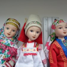 Куклы в национальных костюмах разных народов , огромный выбор