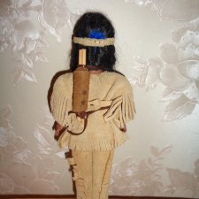 Американская куколка Индианка, полный родной аутфит,