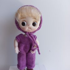 Комбинезон с шапочкой для шарнирных малявок.