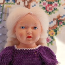 Кукла, ГДР, черепашка ,целлулоид