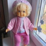 Кукла черепашка ГДР