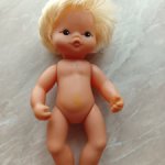 Кукла ГДР,полностью из резины