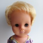 Кукла ГДР полностью резиновая