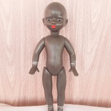 Кукла негритяночка СССР.