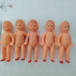 Пупсы ГДР разных фабрик, огромный выбор