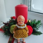 Куколка ГДР в комплекте ручной работы