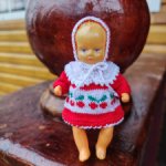 Пупс целлулоидный в комплекте ручной работы