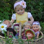 Фэйсинки  и Майя на даче