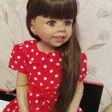 Шарнирная кукла от Моники Левениг