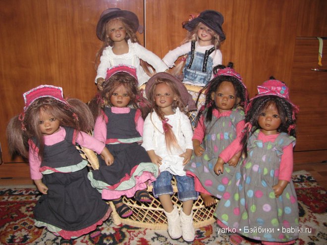 Мои малышки от Annette Himstedt - РUKI и LILEMORE, REKI и LILETTI