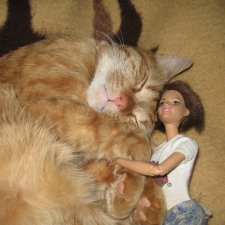 Самый верный друг. Девушка с Персиком