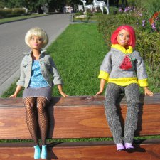 Рита и Ира в Измайлово