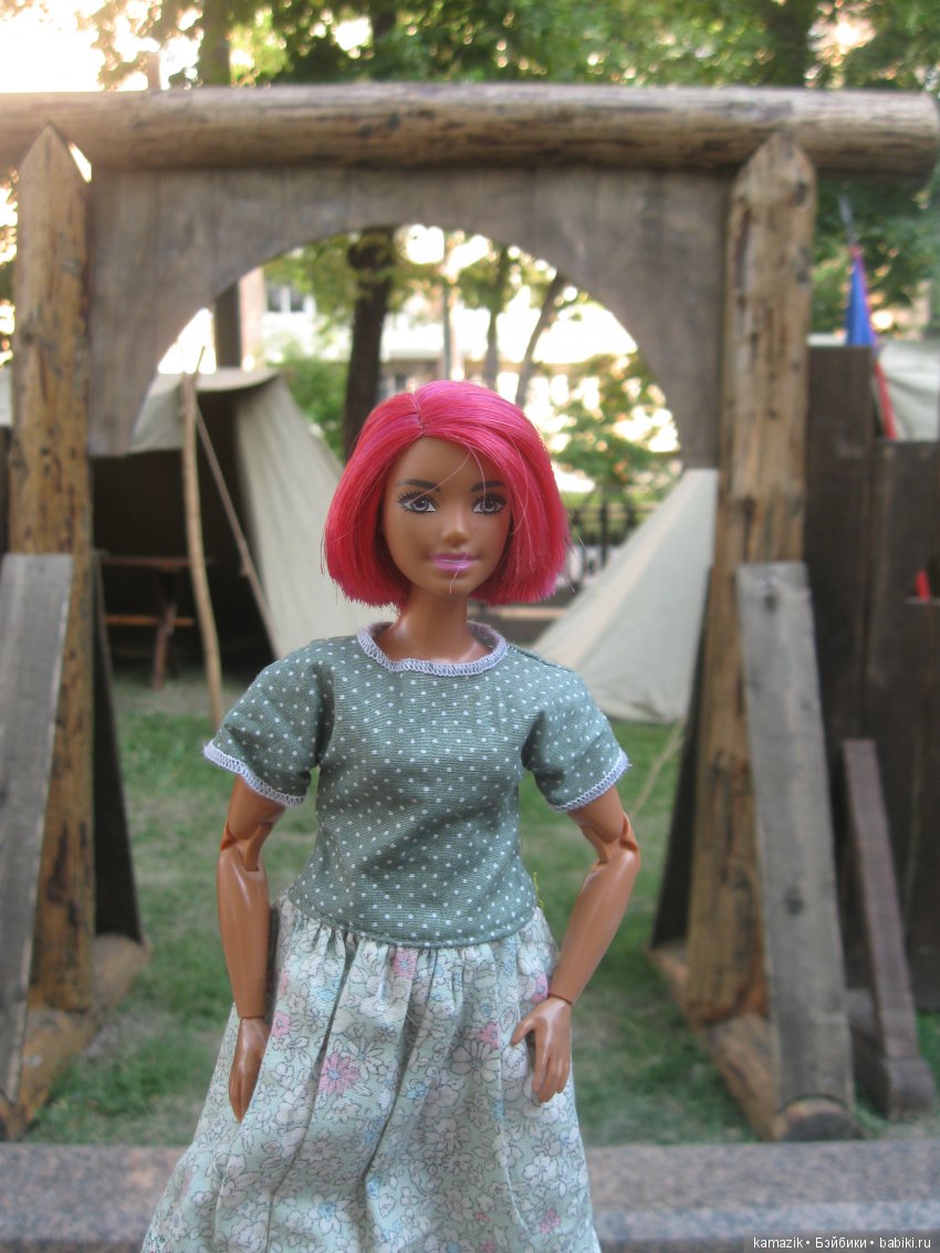 Рита на фестивале Времена и эпохи