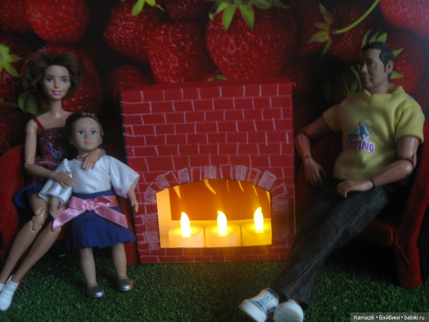 Миссис Бэйбики 2020. Простейший МК камина от Елизаветы Трассовой