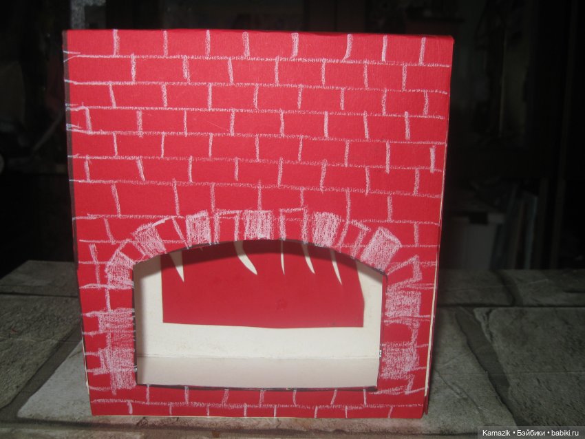 Миссис Бэйбики 2020. Простейший МК камина от Елизаветы Трассовой (фото 9)