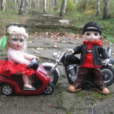 Байкер и хиппи - дружба на веки