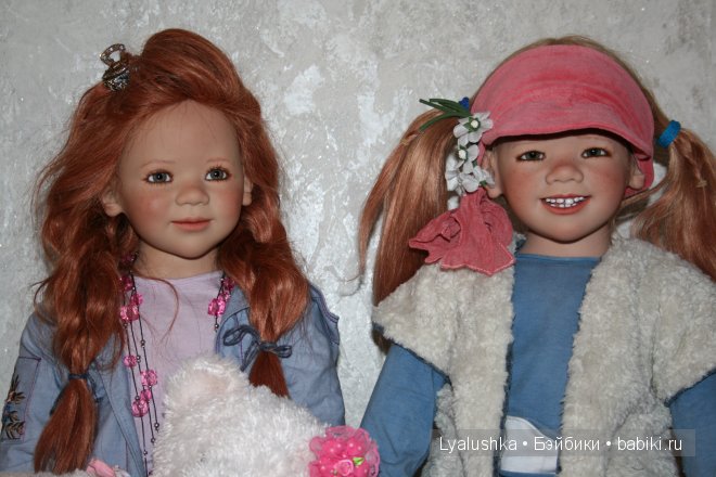 любимые Химочки Ленка и Тетти от автора Annette Himstedt