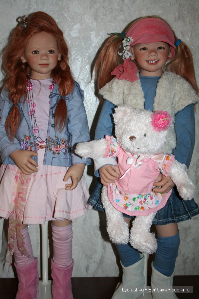 любимые Химочки Ленка и Тетти от автора Annette Himstedt