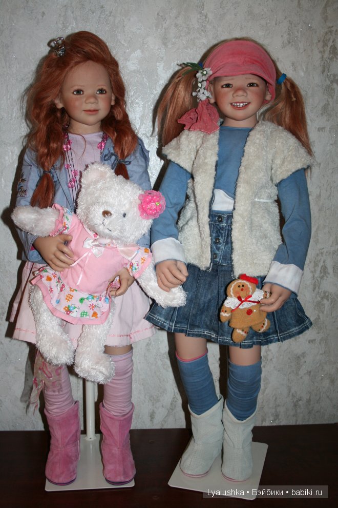 любимые Химочки Ленка и Тетти от автора Annette Himstedt