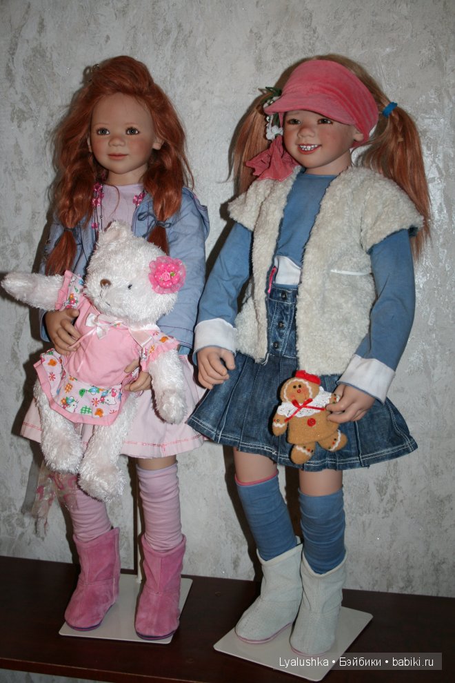 любимые Химочки Ленка и Тетти от автора Annette Himstedt