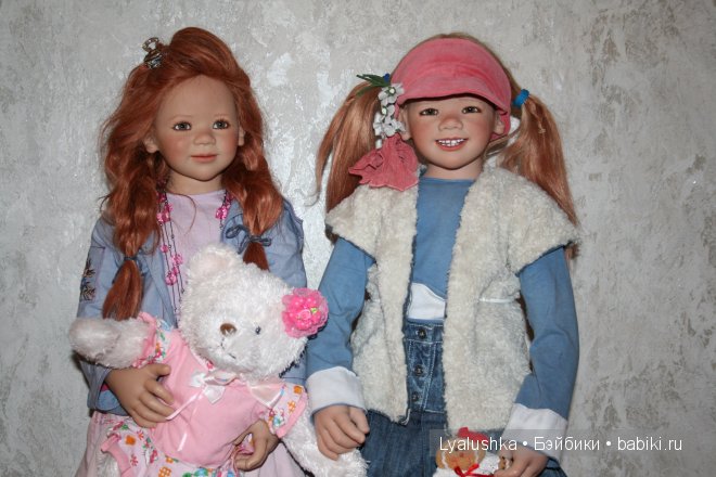 любимые Химочки Ленка и Тетти от автора Annette Himstedt