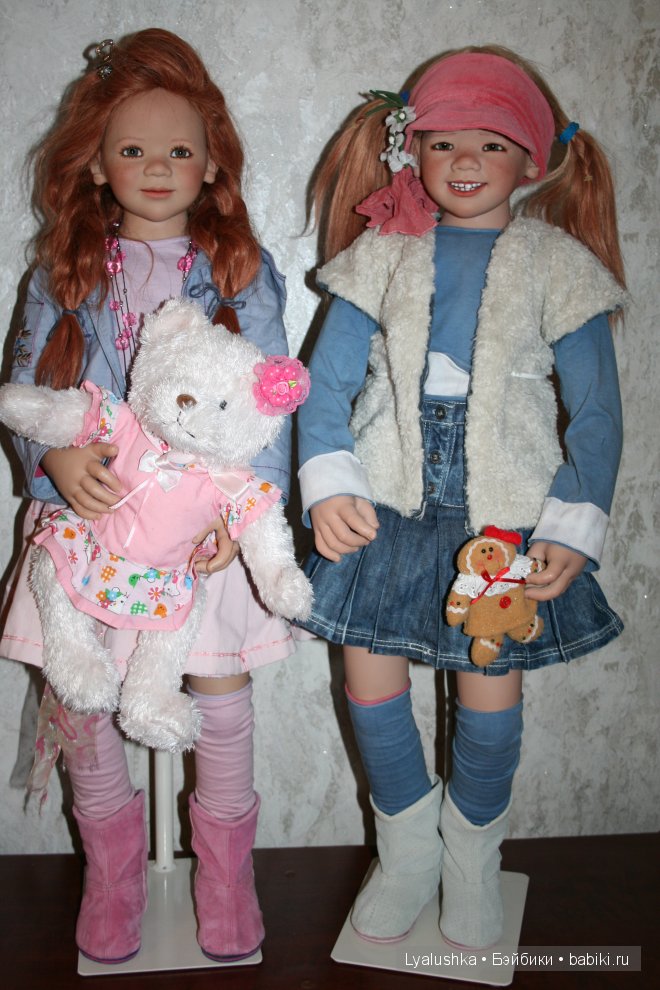 любимые Химочки Ленка и Тетти от автора Annette Himstedt