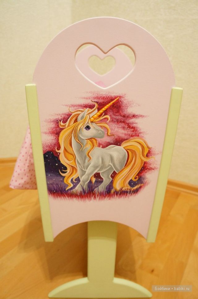 кукольная кроватка, кроватка для куклы, кроватка-люлька, колыбелька