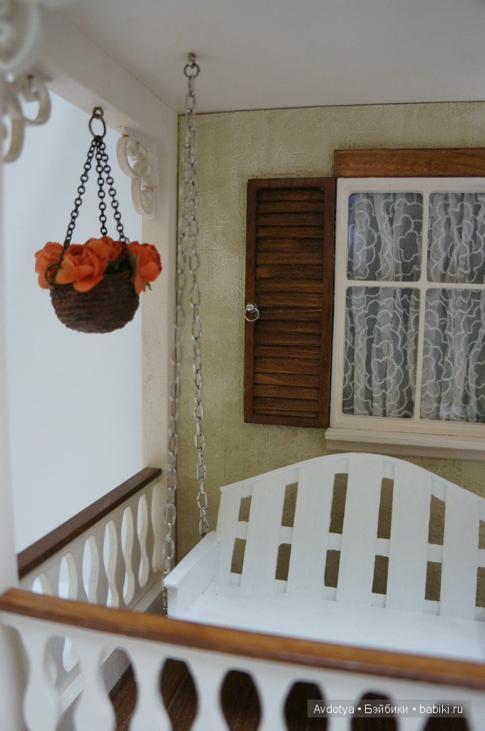 румбокс, миниатюра, крылечко, мебель, ценные игрушки