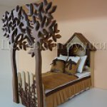 Миниатюрная кроватка "Летний вечер"