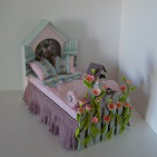 Миниатюрная кроватка "Летнее утро"