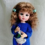 Малышка Нора ООАК Паола Рейна голова