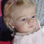 Карлотта-2. Кукла-реборн Екатерины Захаровой