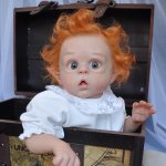 Рыжий прЫнц Офелькин. Кукла-реборн Екатерины Захаровой