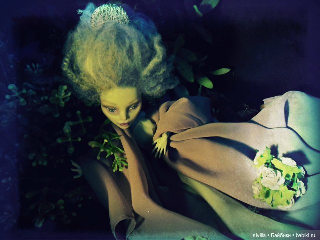 Аяна. Проба пера в ООАК Monster High (фото+видео)