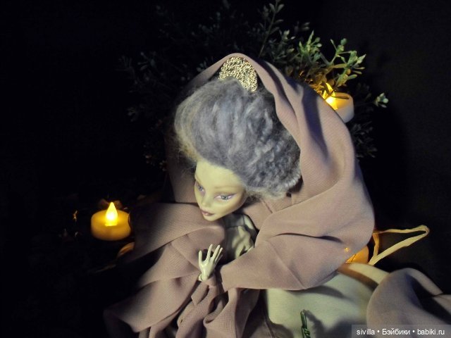 Аяна. Проба пера в ООАК Monster High (фото+видео)