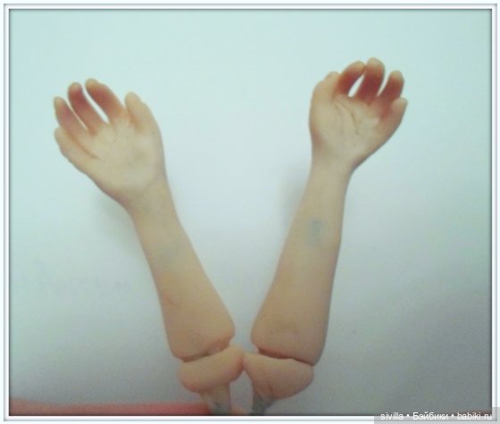 Кира - ООАК Sivilla. Поэтапка каркасной куклы (фото 3)