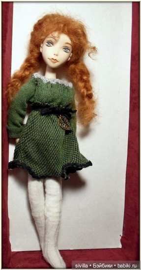 Кира - ООАК Sivilla. Поэтапка каркасной куклы