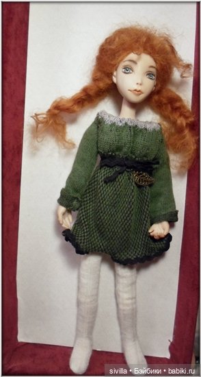 Кира - ООАК Sivilla. Поэтапка каркасной куклы