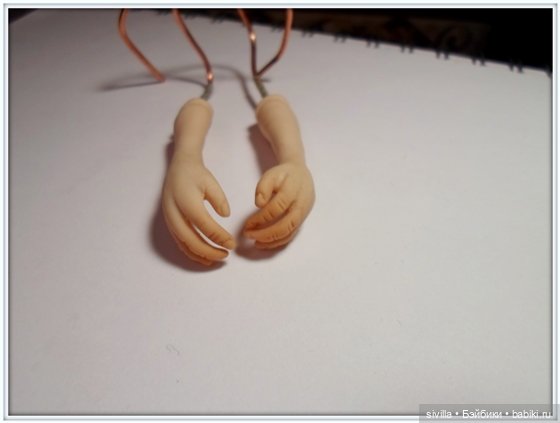 Кира - ООАК Sivilla. Поэтапка каркасной куклы (фото 4)