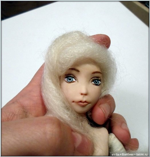 Кира - ООАК Sivilla. Поэтапка каркасной куклы