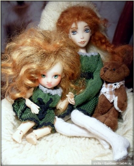 Кира - ООАК Sivilla. Поэтапка каркасной куклы