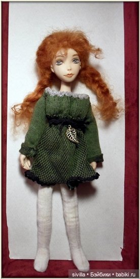 Кира - ООАК Sivilla. Поэтапка каркасной куклы